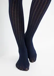 Lot de 2 collants texturés 50den, bonprix