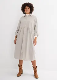 Robe-chemise rayée, bonprix