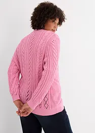 Gilet en maille zippé, bonprix