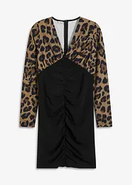 Mini-robe à fronces, bonprix