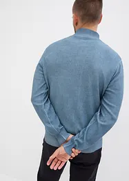 Pull camionneur à maille fine, aspect délavé, bonprix