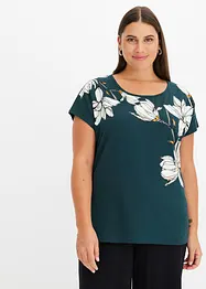 T-shirt à imprimé floral, bonprix