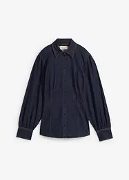 Chemise en jean à manches ballon, bonprix