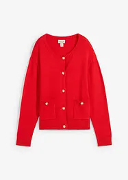 Gilet en maille avec poches, bonprix