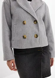 Veste courte aspect laine, bonprix