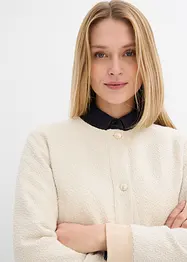 Blouson en douce maille bouclette, bonprix
