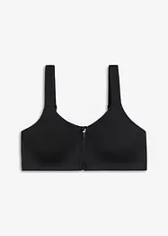 Soutien-gorge de sport fermé devant, maintien léger, bonprix