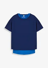 T-shirt 2en1 pratique, séchage rapide, bonprix