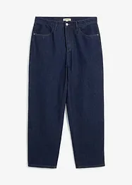 Jean droit extensible, coupe loose, bonprix