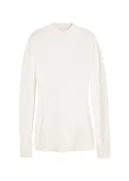 Pull basique en fine maille à col montant, bonprix