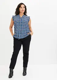 Blouse sans manches imprimée, bonprix