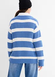 Pull oversize rayé, bonprix