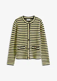 Gilet en maille à boutons élégants, bonprix
