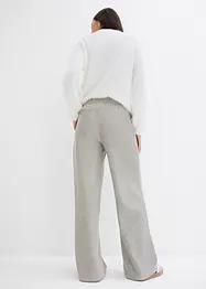 Pantalon en jersey rayé à cordon de serrage, bonprix