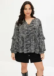 Tunique-blouse imprimée, bonprix