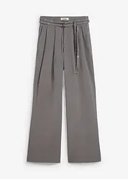 Pantalon à pinces en viscose fluide, bonprix