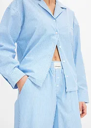 Pyjama tissé oversize avec boutons, bonprix