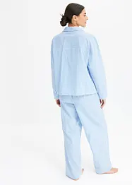 Pyjama tissé oversize avec boutons, bonprix