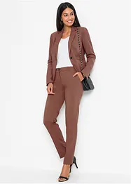 Pantalon de tailleur, taille courte, bonprix