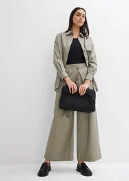 Pantalon large à boutonnage asymétrique, bonprix