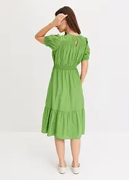 Robe midi en douce viscose mélangée, bonprix