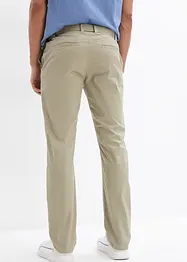 Pantalon chino extensible Regular avec ceinture, droit, bonprix