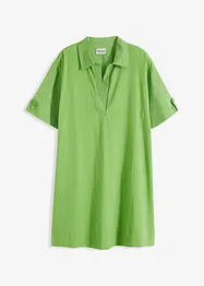 Robe-chemise en matière élastique, bonprix