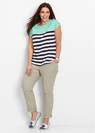 T-shirt en coton flammé, bonprix
