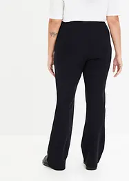 Pantalon à taille élastiquée en jersey milano confortable, bonprix