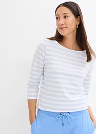 T-shirt à encolure bateau, bonprix