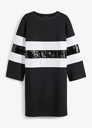 Robe en maille milano à sequins, bonprix