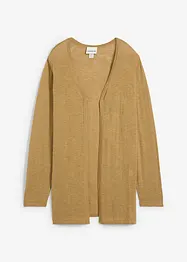 Gilet en maille 100% coton flammé, bonprix