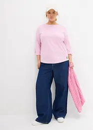 T-shirt manches longues 100% coton, bonprix