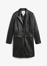 Manteau court en cuir d’agneau nappa, bonprix