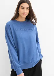Sweat oversize en coton mélangé, bonprix