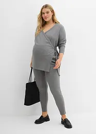 Gilet cache-cœur de grossesse et legging (ens. 2 pces), bonprix