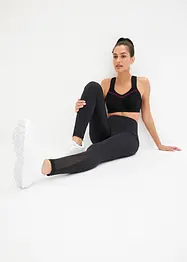 Legging de sport confortable avec mesh et poche pour portable, bonprix