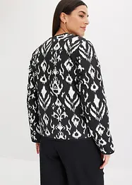 Veste matelassée imprimée, bonprix
