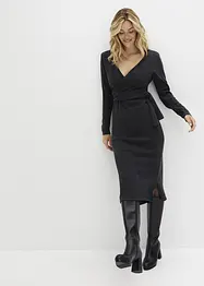 Robe midi en maille, bonprix