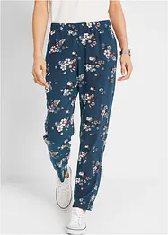 Pantalon en viscose avec taille élastiquée, bonprix