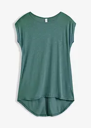 T-shirt long en viscose mélangée, bonprix