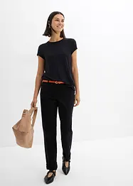 T-shirt en viscose mélangée fluide, bonprix