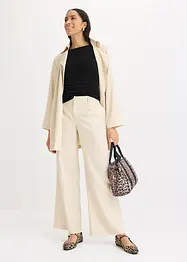 Top en jersey twisté, bonprix