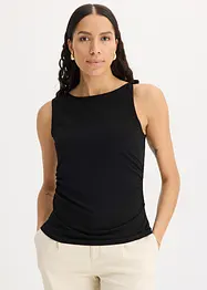 Top en jersey twisté, bonprix