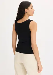 Top en jersey twisté, bonprix