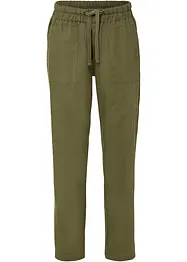 Léger pantalon jogger en lin mélangé, bonprix