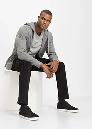 Pantalon slim extensible, jambes droites, avec poches cargo, bonprix