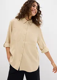 Chemisier fluide en viscose mélangée, bonprix
