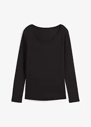 T-shirt manches longues 100% coton, bonprix