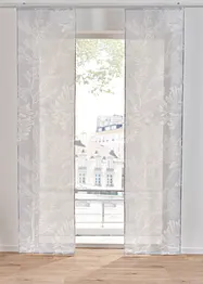 Voilage coulissant à imprimé floral (1 pce), bonprix
